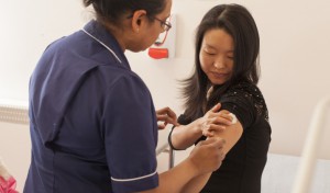 practice nurse (immunisation)